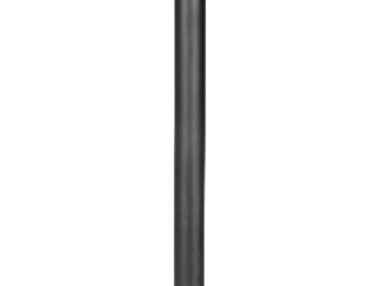 Mizno podnožje MINERVA H108, narejeno iz kakovostnega aluminija z elegantno mat črno prašno barvano površino. Noga je premera 6 cm, mizni nastavek pa je iz