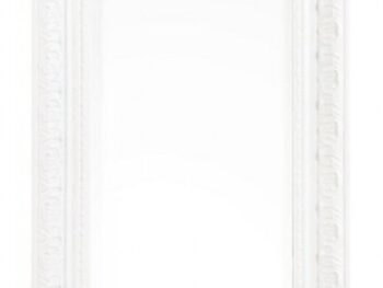 Ogledalo MIRO C-C MILKY 30X90, je izdelano iz lesa paulovnije z elegantno barvano obrobo. Primerno za postavitev v navpičnem ali vodoravnem položaju.