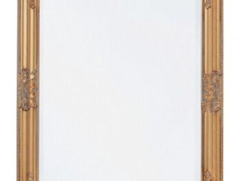Ogledalo MIRO C-C zlata 62X82, je izdelano iz lesa paulovnije z elegantno barvano obrobo. Primerno za postavitev v navpičnem ali vodoravnem položaju.