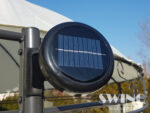 Vrtni paviljon Lavo Ø 350 cm z LED osvetlitvijo – Swing&Harmonie, LED osvetlitev