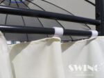 Vrtni paviljon Lavo Ø 350 cm z LED osvetlitvijo – Swing&Harmonie, detajl 9