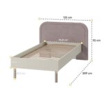 Postelja 90 x 200 HARMY - slika 8