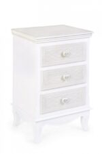 Predalnik 3C CHARLENE je kvalitetno narejena, dobavljiva v beli barvi. Izdelana je iz MDF-a. Material: - MDF Barva: - Bela Dimenzije: &scaron;irina: 41cm