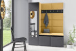 Predsoba NIK 7 SIVA bo popestrila vsako predsobo ter vnesla pridih modernosti ter elegance. Narejena je iz kvalitetne laminirane plo&scaron;če ter