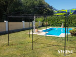 Ogrodje za paviljon Minzo 3 × 4 m – Swing&Harmonie, dodatni pogled 2
