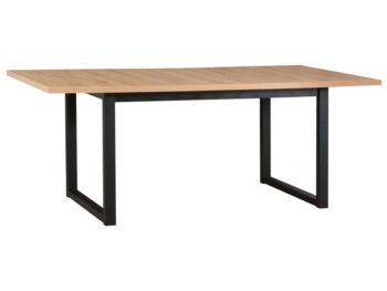 Raztegljiva jedilna miza NOKI artisan je elegantna in kakovostna. Izdelana je iz trpežne laminirane plošče, ki zagotavlja trpežnost, enostavno vzdrževanje