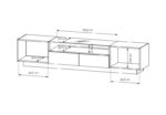 TV regal HAKO 203 - slika 8
