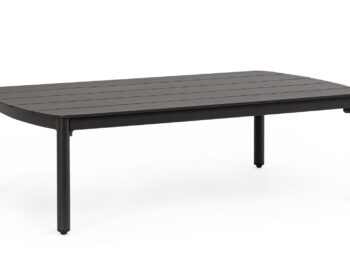 Vrtna miza FENIX 115 x 68 antracit ima aluminjasti okvir, prašno barvana (poliester). Prednost prašno barvanega aluminijastega okvirja - poliester je ta, da