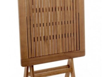 Vrtna zložljiva miza NOEMI QU 70X70 je narejena iz lesa z oljnim premazom. Je zložljiva. Material: - Les Barva: - Akacijev les Dimenzije: &scaron;irina: 70cm
