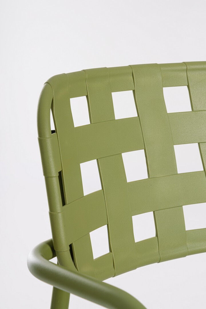 Vrtni stol CLOVER zelen - slika 7