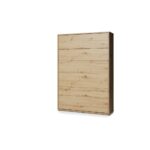 Električna postelja v omari METULJ 140 x 200 dab artisan z vzglavjem - slika 12