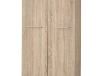 Garderobna omara LIMA REG2 sonoma, izdelana iz laminirane plošče in ABS robovi. Barva: sonoma Material: laminirana plošča ABS Dimenzija: D: 77 cm x G: 40