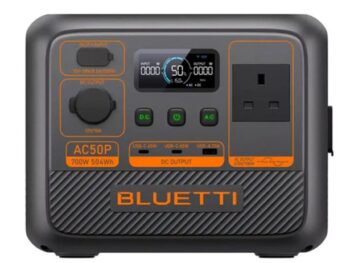 HRANILNIK EL. ENERGIJE BLUETTI AC50P 700W 504WH PRENOSNA POLNILNA POSTAJA