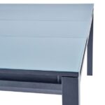 JEDILNA MIZA ODYSSEA II EASY ALU STEKLO 180/240X100 ANTR - slika 7