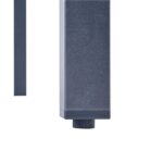 JEDILNA MIZA ODYSSEA II EASY ALU STEKLO 180/240X100 ANTR - slika 9