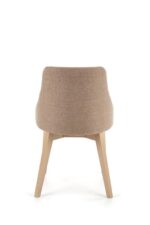 Jedilni stol TOLEDO je dobavljiv v sonoma barvi in v bež tkanini( INARI 23). Noge stola so iz masivnega lesa. Dimenzija: - Š:51/G:55/V:82 cm, Material: -