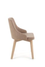 Jedilni stol TOLEDO je dobavljiv v sonoma barvi in v bež tkanini( INARI 23). Noge stola so iz masivnega lesa. Dimenzija: - Š:51/G:55/V:82 cm, Material: -