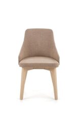 Jedilni stol TOLEDO je dobavljiv v sonoma barvi in v bež tkanini( INARI 23). Noge stola so iz masivnega lesa. Dimenzija: - Š:51/G:55/V:82 cm, Material: -
