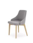 Jedilni stol TOLEDO je dobavljiv v sonoma barvi in v sivi tkanini( INARI 91). Noge stola so iz masivnega lesa. Dimenzija: - Š:51/G:55/V:82 cm, Material: -