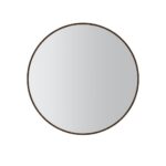 Komplet komoda + vitrina + okroglo ogledalo OVARI 2 oreh - slika 9