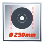 KOTNI BRUSILNIK EINHELL TE-AG 230/2000 - slika 2