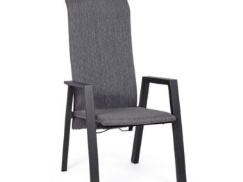 KOVINSKI STOL BIZZOTTO HOMEMOTION ETHAN ANTRACIT