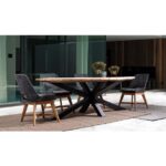 KOVINSKI STOL BIZZOTTO HOMEMOTION HESPERIA, SIV - slika 2