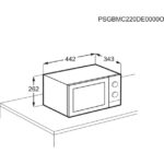 MIKROVALOVNA PEČICA ELECTROLUX EMZ421MMK - slika 4