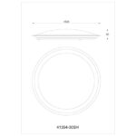 NADGRADNA SMART SVETILKA CARRY-S 30W CCT,+1X5W RGB FI 530MM - slika 8