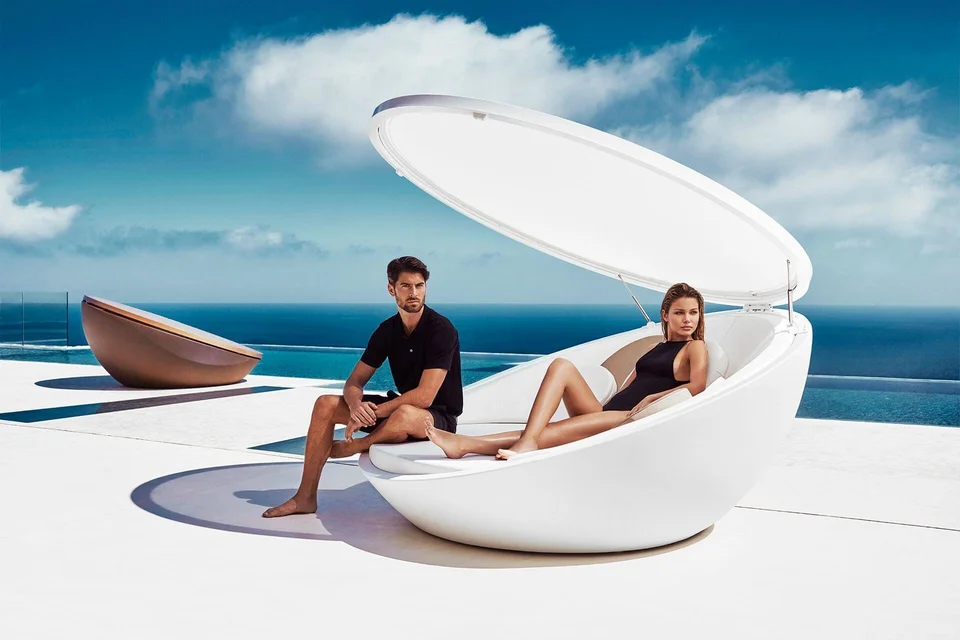 Vondom kolekcija Ulm z modularnim lounge pohištvom