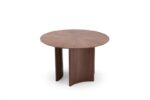 Okrogla jedilna miza CALDO, miza je izdelana iz MDF ter naravnega furnirja. Miza je v barvi oreha. Barva: oreh Material: MDF naravni furnir Dimenzija: FI: 120