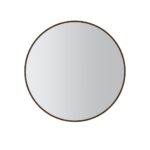 Okroglo ogledalo OVARI oreh je elegantna in priročna. Konstrukcija je narejena iz kakovostne laminirane plošče debeline 16 mm v kombinaciji MDF-ja in