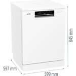 POMIVALNI STROJ GORENJE GS643B90W - slika 2
