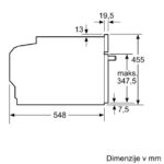 VGRADNA PEČICA BOSCH CMG778NB1 Z MIKROVALOVI - slika 10