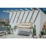 VRTNA GUGALNICA MQ VISEČI VRTNA STOL 141.5X65X58 CM - slika 2
