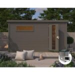 ZUNANJA SAVNA KARIBU 38 MM HYTTI 6+11KW GRELEC ZUNANJI NADZOR