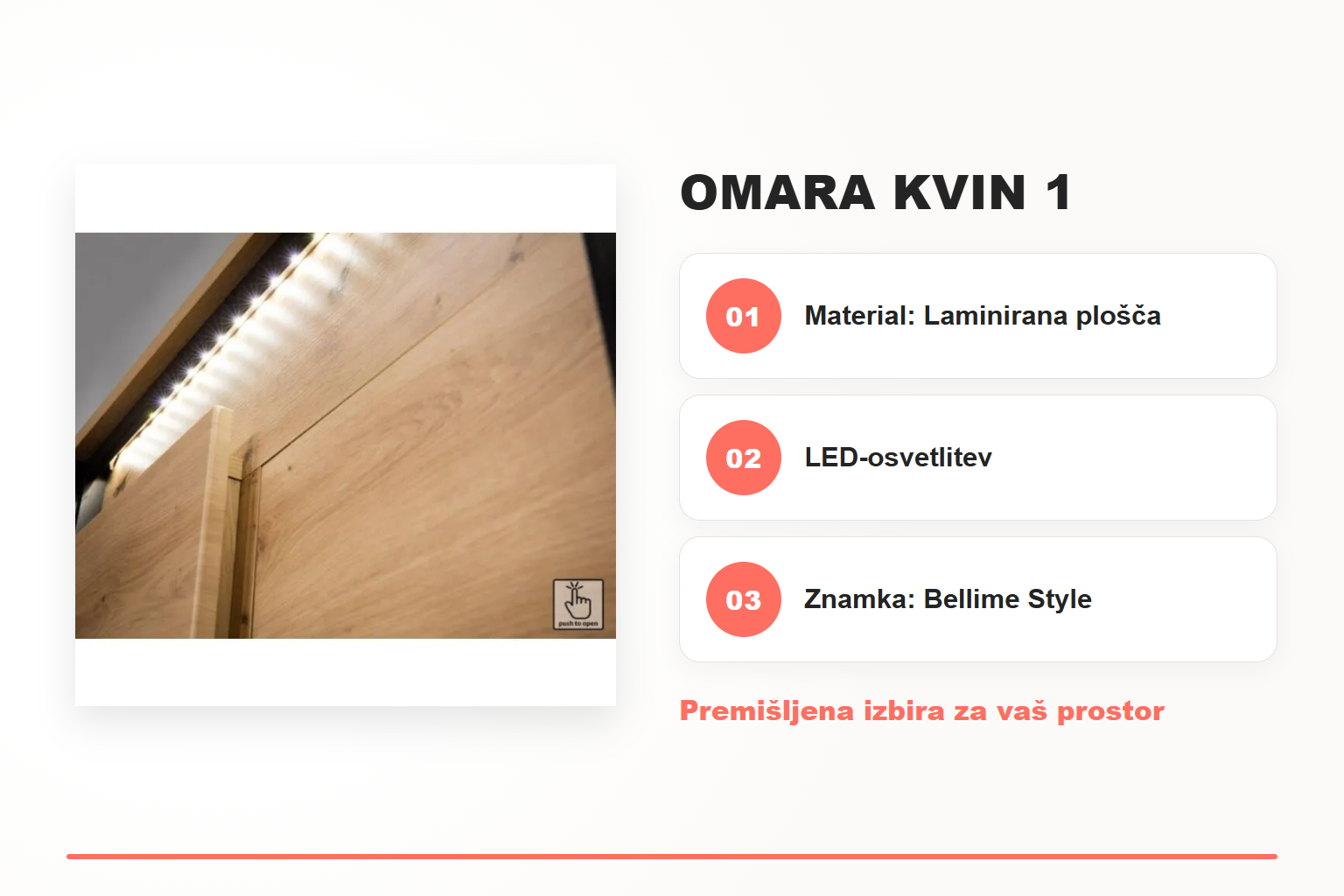 Omara KVIN 1 – pregled ključnih lastnosti