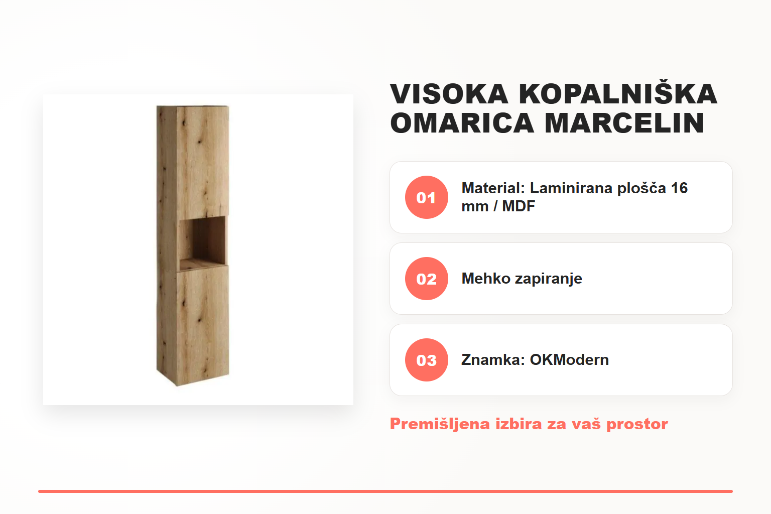 Visoka kopalniška omarica MARCELIN 30D – pregled ključnih lastnosti