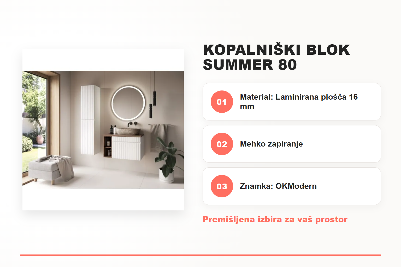 Kopalniški blok SUMMER 80 – pregled ključnih lastnosti