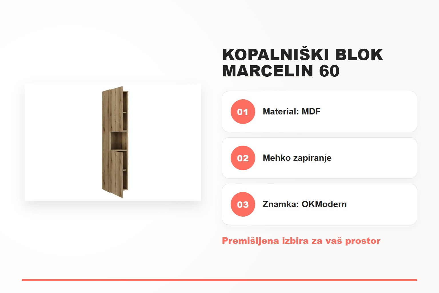 Kopalniški blok MARCELIN 60 – pregled ključnih lastnosti