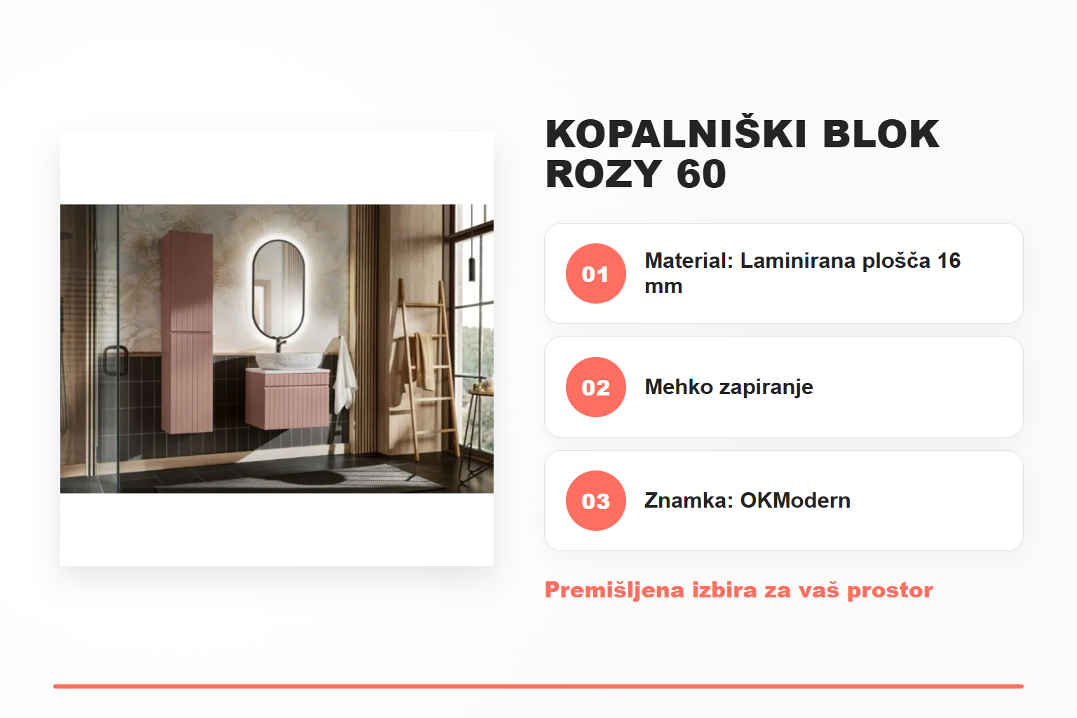 Kopalniški blok ROZY 60 – pregled ključnih lastnosti