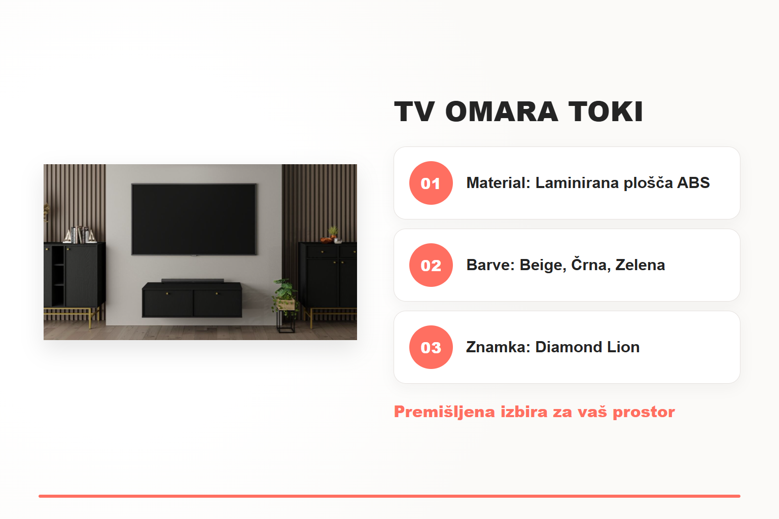 TV omara TOKI – pregled ključnih lastnosti
