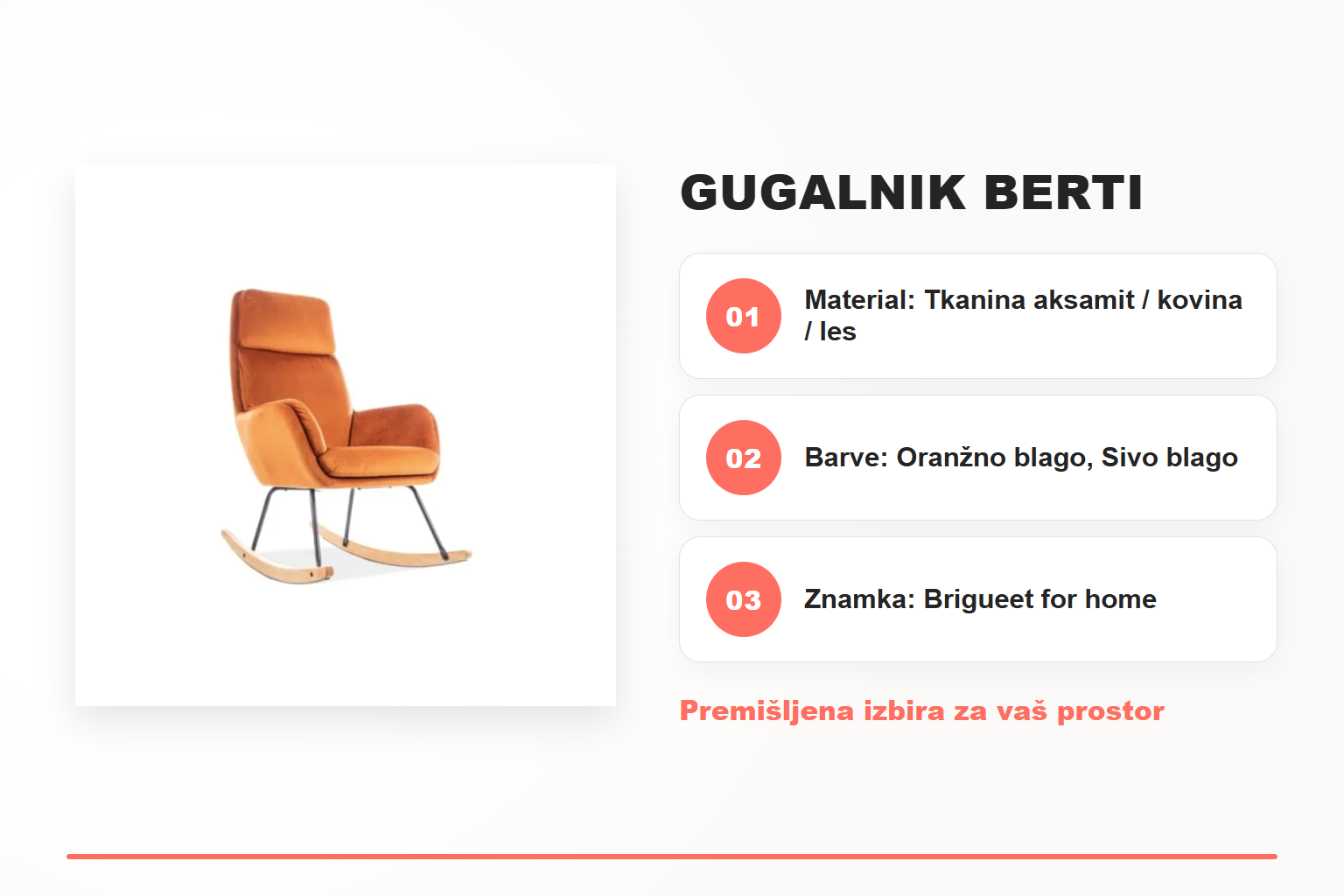 Gugalnik BERTI – pregled ključnih lastnosti